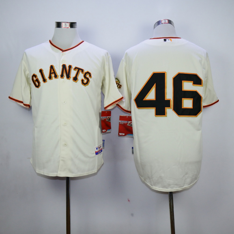 Men San Francisco Giants #46 Casilla Cream MLB Jerseys->san francisco giants->MLB Jersey